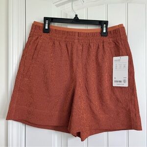 Athleta Women’s Echo Short Burnt Orange 6 active‎ workout outdoors 5 inch